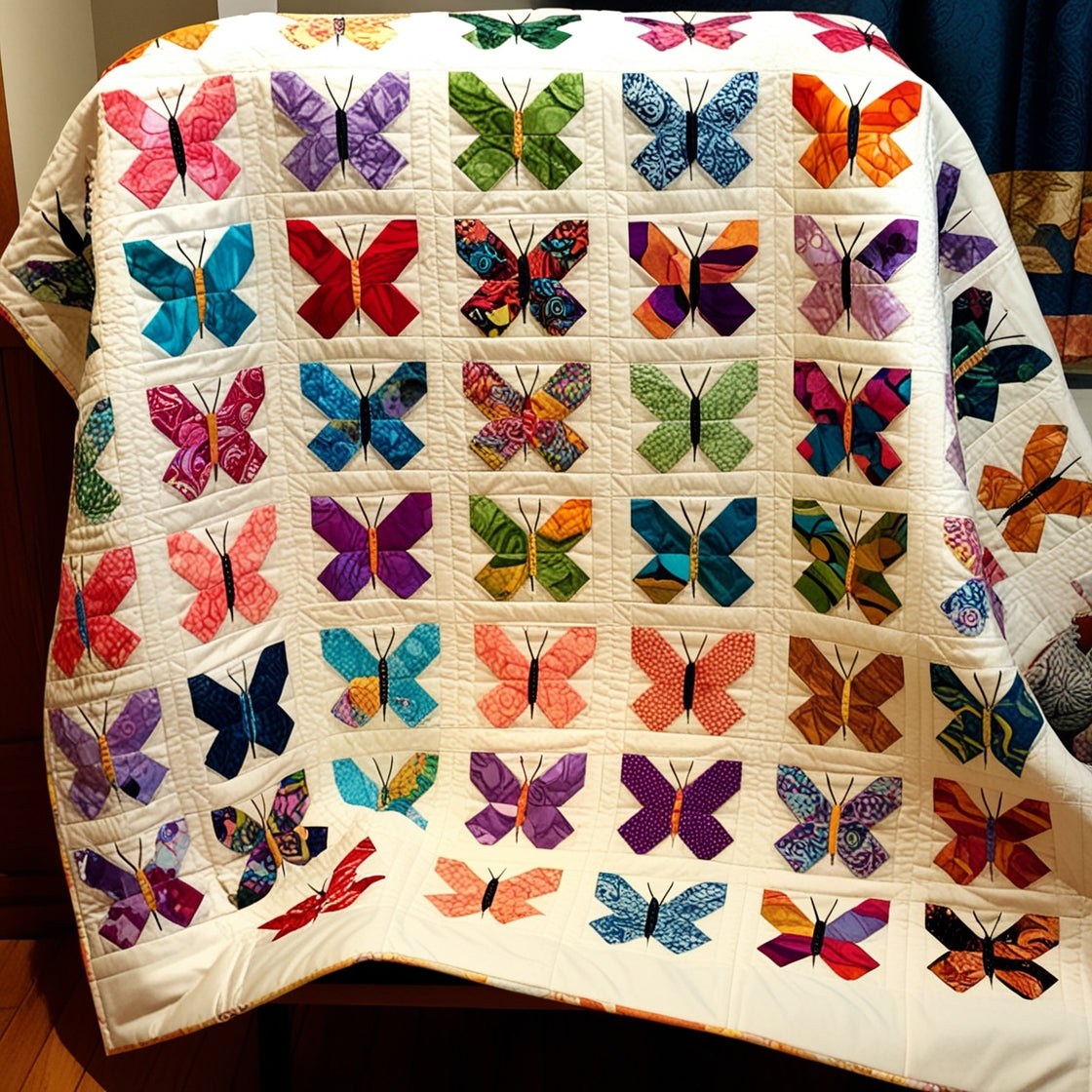 Butterfly NTA151024045 Quilt Blanket