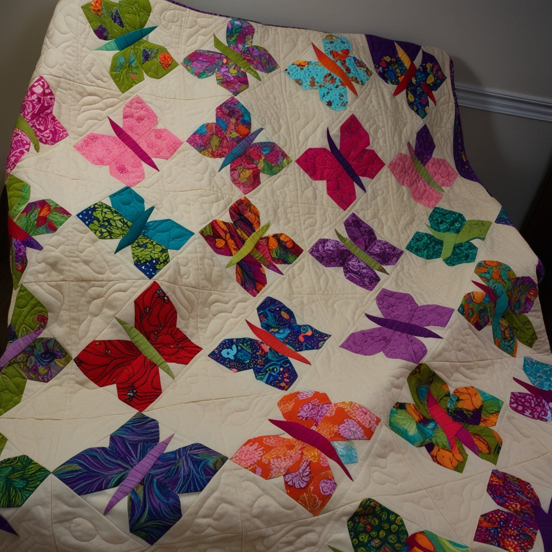 Butterfly NTA151024053 Quilt Blanket