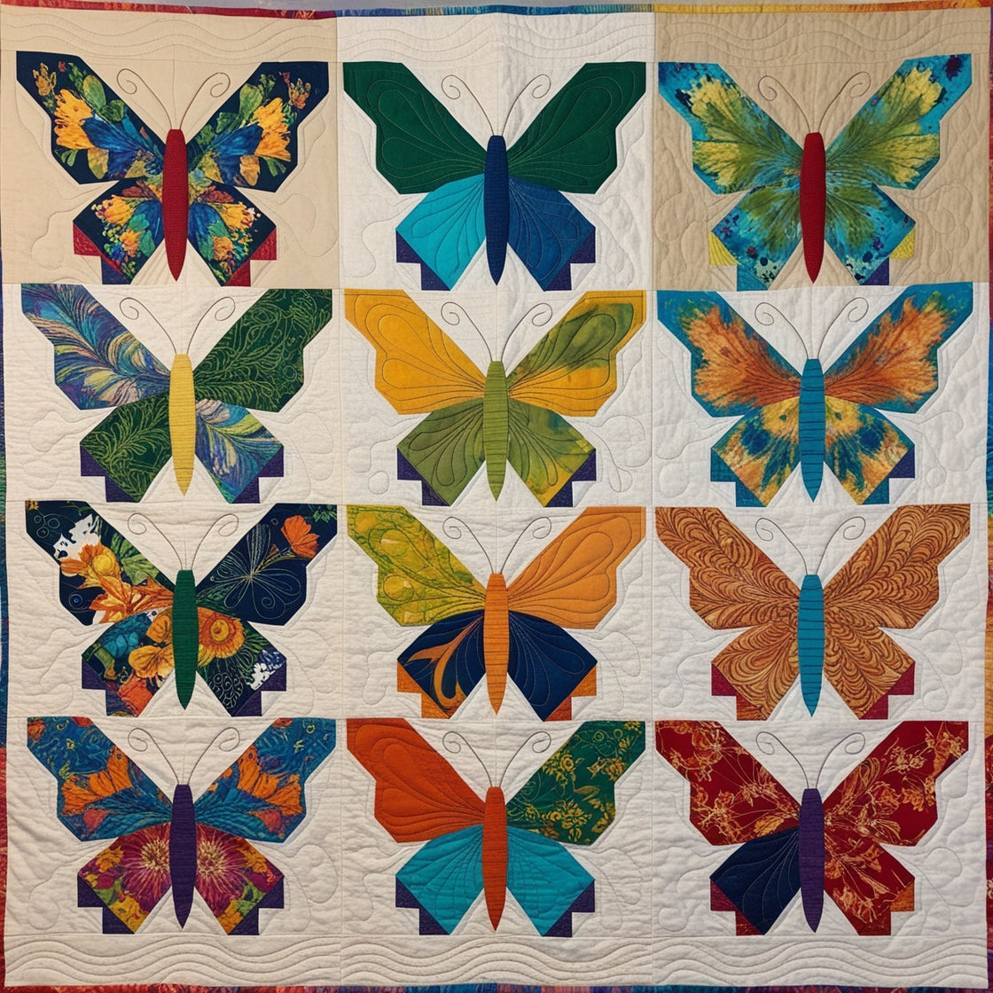 Butterfly NTA281024044 Quilt Blanket