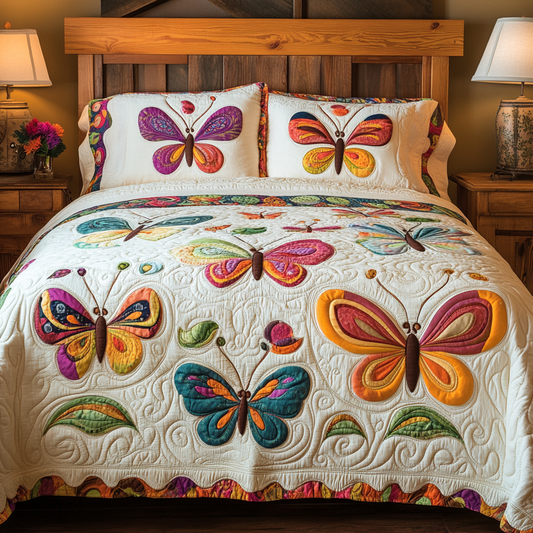 Butterfly TAI061124002 Quilt Bedding Set