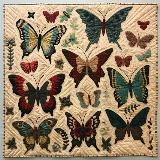 Butterfly Collection BL07112344 Quilt Blanket