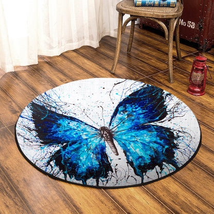 Butterfly DD150804RR Round Area Rug