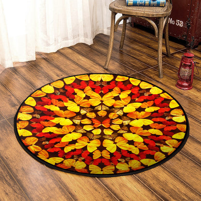 Butterfly ML290806RR Round Area Rug