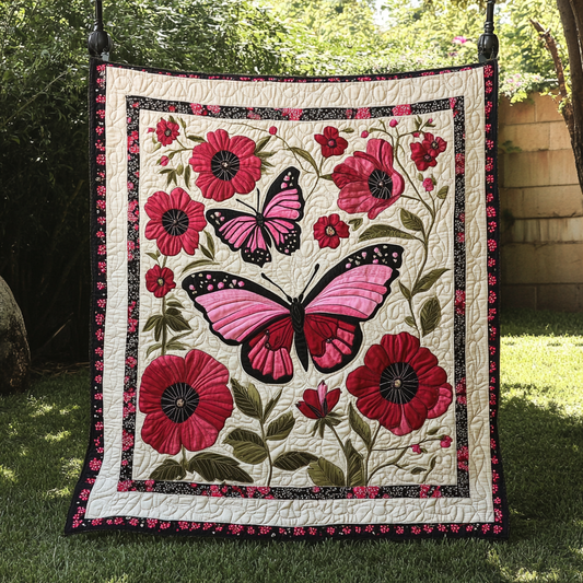 Butterfly Bliss Quilted Blanket NCU0DK2320