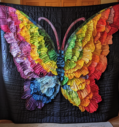 Butterfly Bliss Quilted Blanket NCU0DV2155