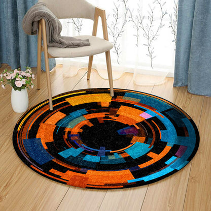 Camera Technology TN310734T Round Area Rug