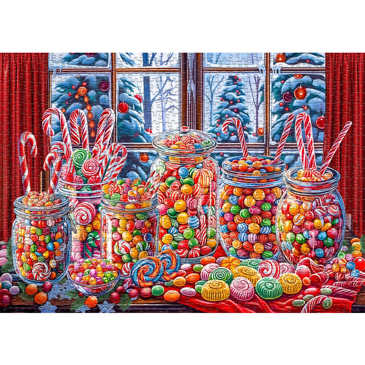 Candy Jar Jigsaw Puzzle 1000 Pieces