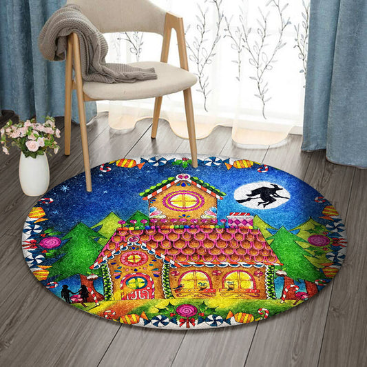 Candy House NT1610044RR Round Area Rug