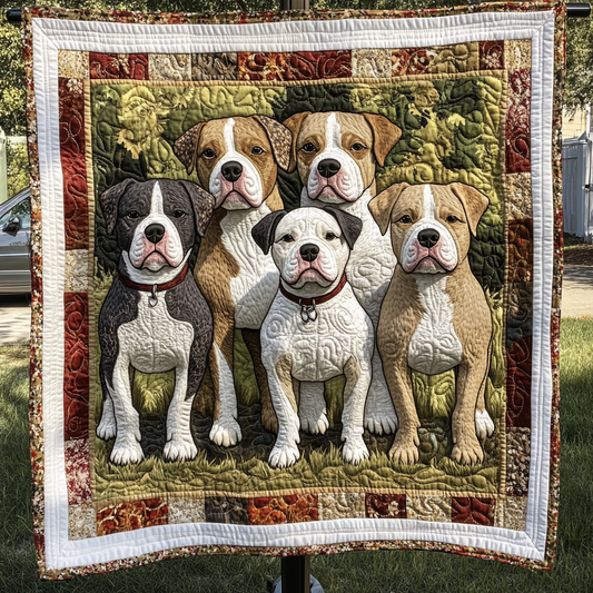 Canine Pride Quilted Blanket NCU0VH1776