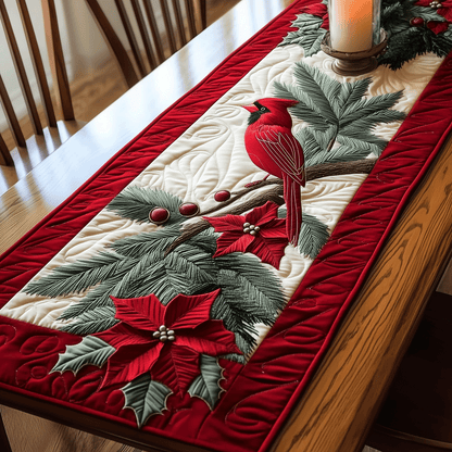 Cardinal Companions Quilted Table Runner NCU0TH1912