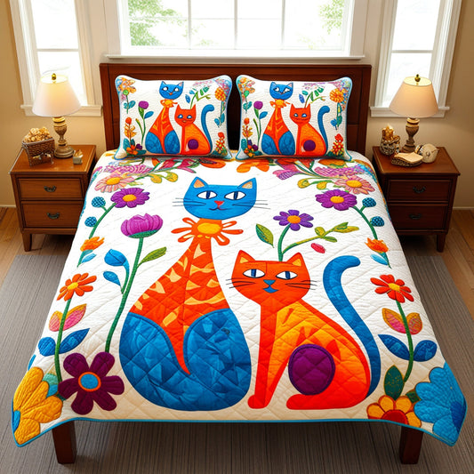 Cat NTA311024129 Quilt Bedding Set