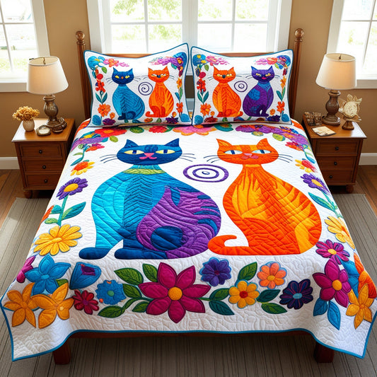 Cat NTA311024131 Quilt Bedding Set