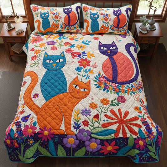 Cat NTA311024134 Quilt Bedding Set