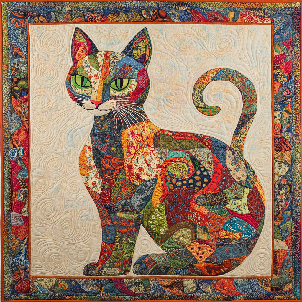 Cat TAI041124013 Quilt Blanket