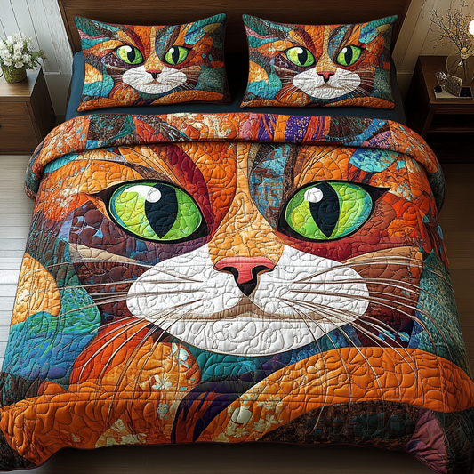 Cat TAI311024110 Quilt Bedding Set