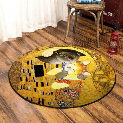 Cat BL280808RR Round Area Rug