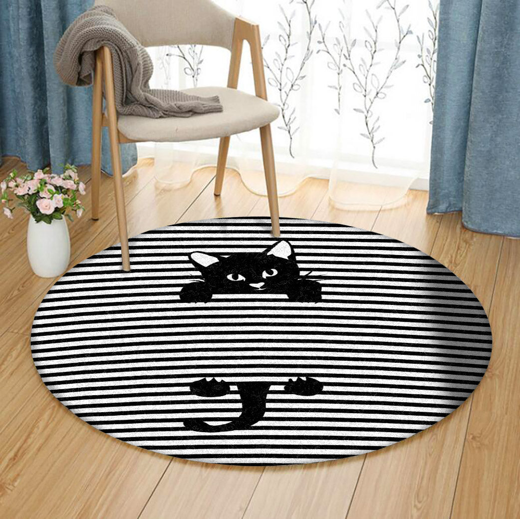 Cat CLA150802RR Round Area Rug