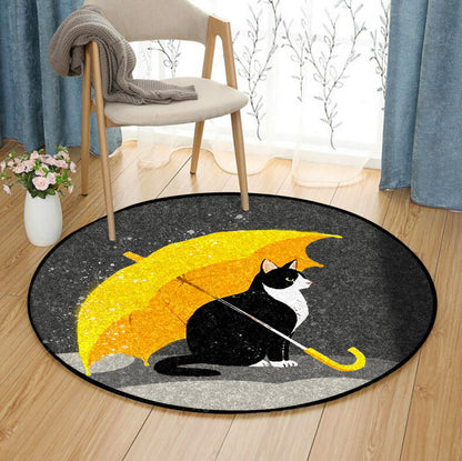 Cat CLA200807 Round Area Rug