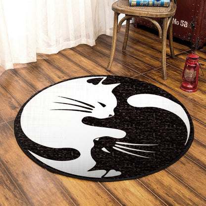 Cat DD200803RR Round Area Rug