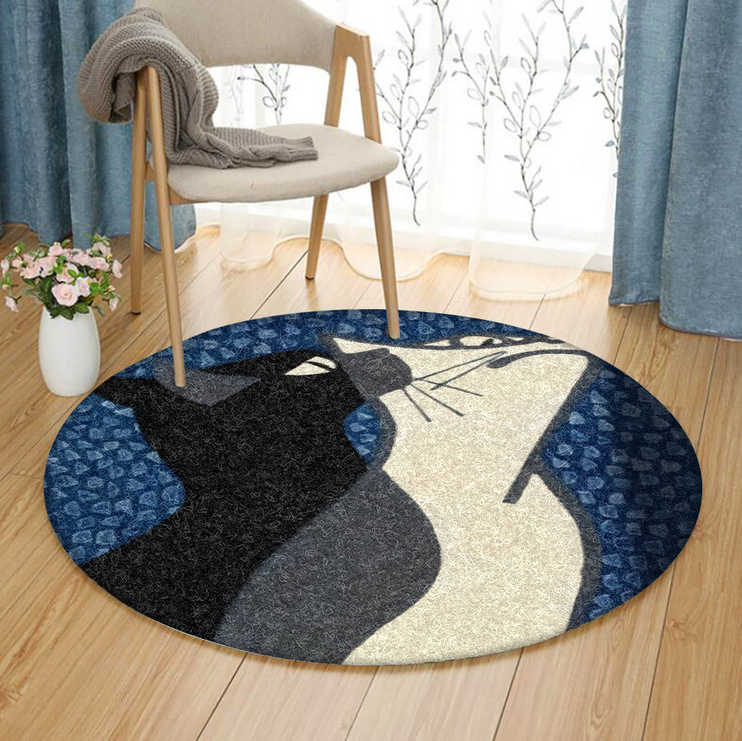 Cat DP170813RR Round Area Rug