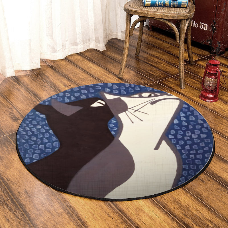 Cat DP170813RR Round Area Rug