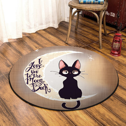 Cat HM150813TM Round Area Rug