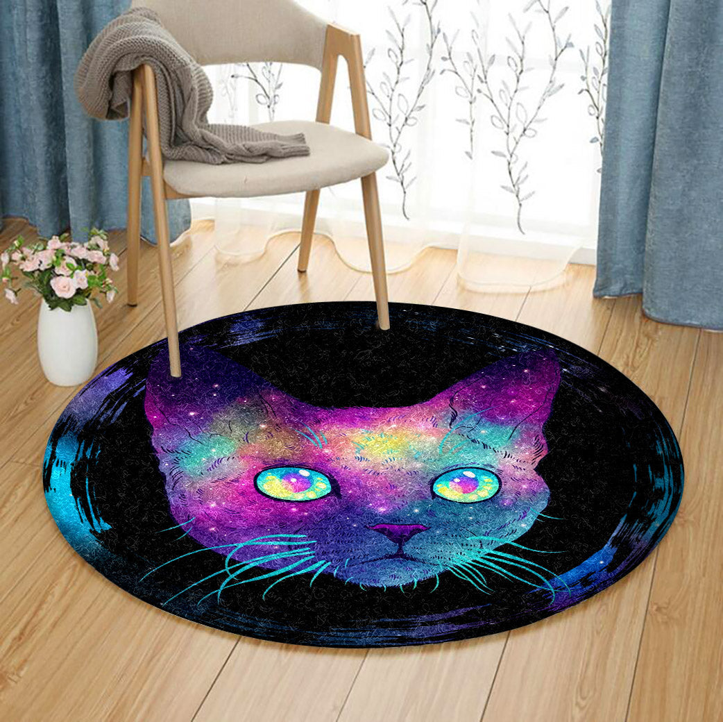 Cat Magic TN120803PT Round Area Rug