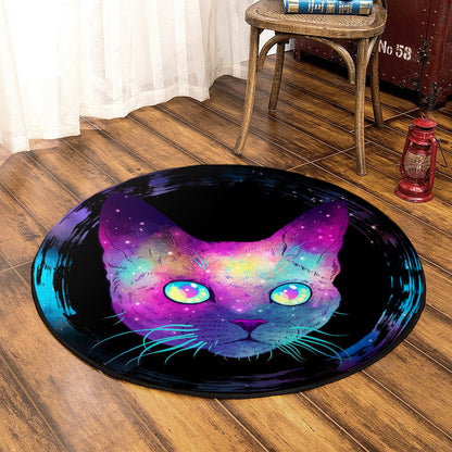 Cat Magic TN120803PT Round Area Rug