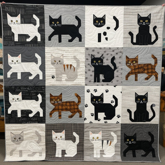 Cats NTA151024179 Quilt Blanket