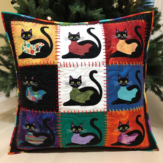 Cats NTA181024650 Quilted Pillow Case