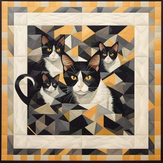 Cats BL07112334 Quilt Blanket