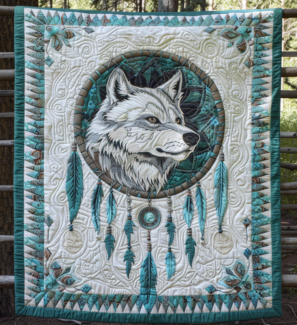 Celestial Howl Quilted Blanket NCU0DV1691