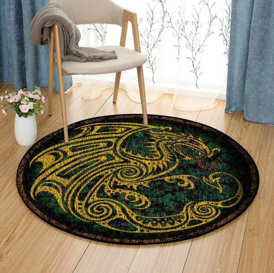 Celtic Dragon TL050904TM Round Area Rug