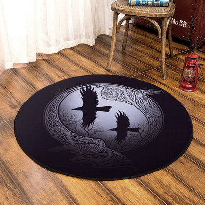 Celtic Raven CLA200810 Round Area Rug