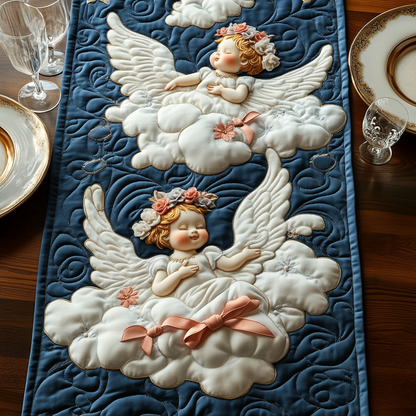 Cherub Charm Quilted Table Runner NCU0VH1533