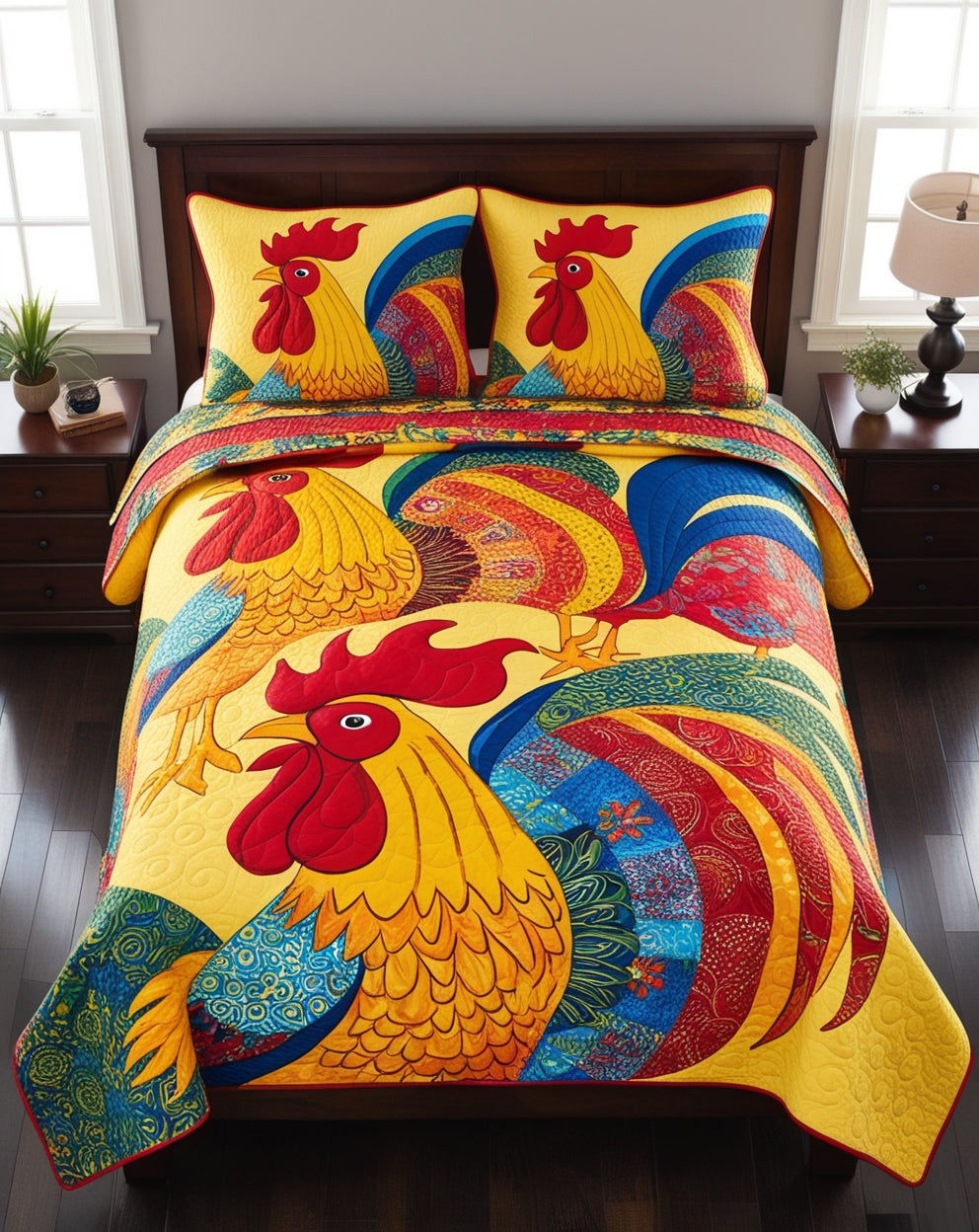 Chicken NTA281024278 Quilt Bedding Set