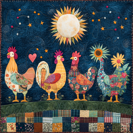 Chicken TAI061124349 Quilt Blanket