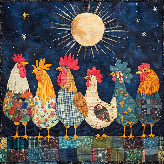 Chicken TAI061124351 Quilt Blanket