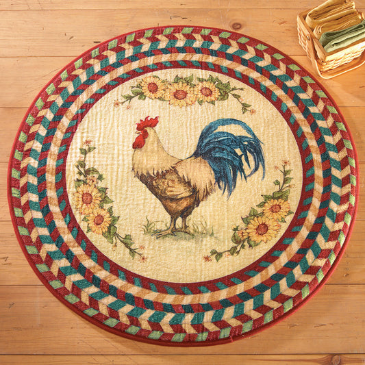 Chicken CLM190907TM Round Area Rug