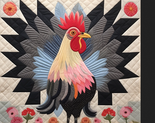 Chicken TAI280224103 Quilt Blanket