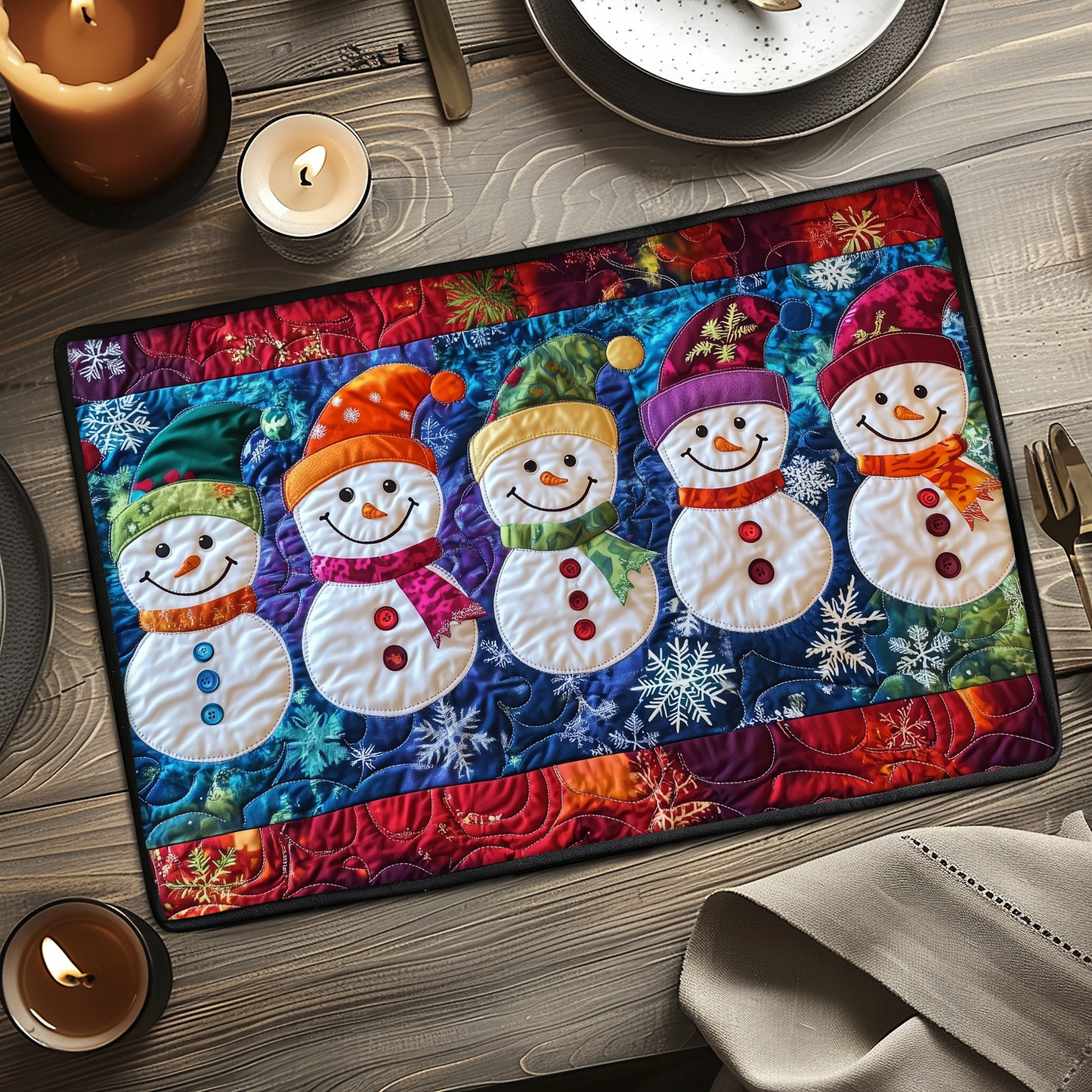 Chilly Cheer Quilted Place Mat NCU0DK2687