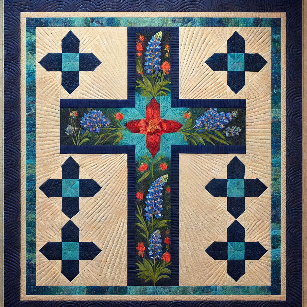 Christian Cross NTA281024339 Quilt Blanket