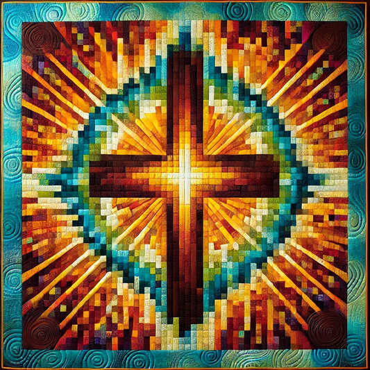 Christian Cross NTA281024346 Quilt Blanket