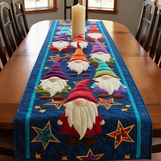 Christmas Gnome NTA041124660 Quilted Table Runner