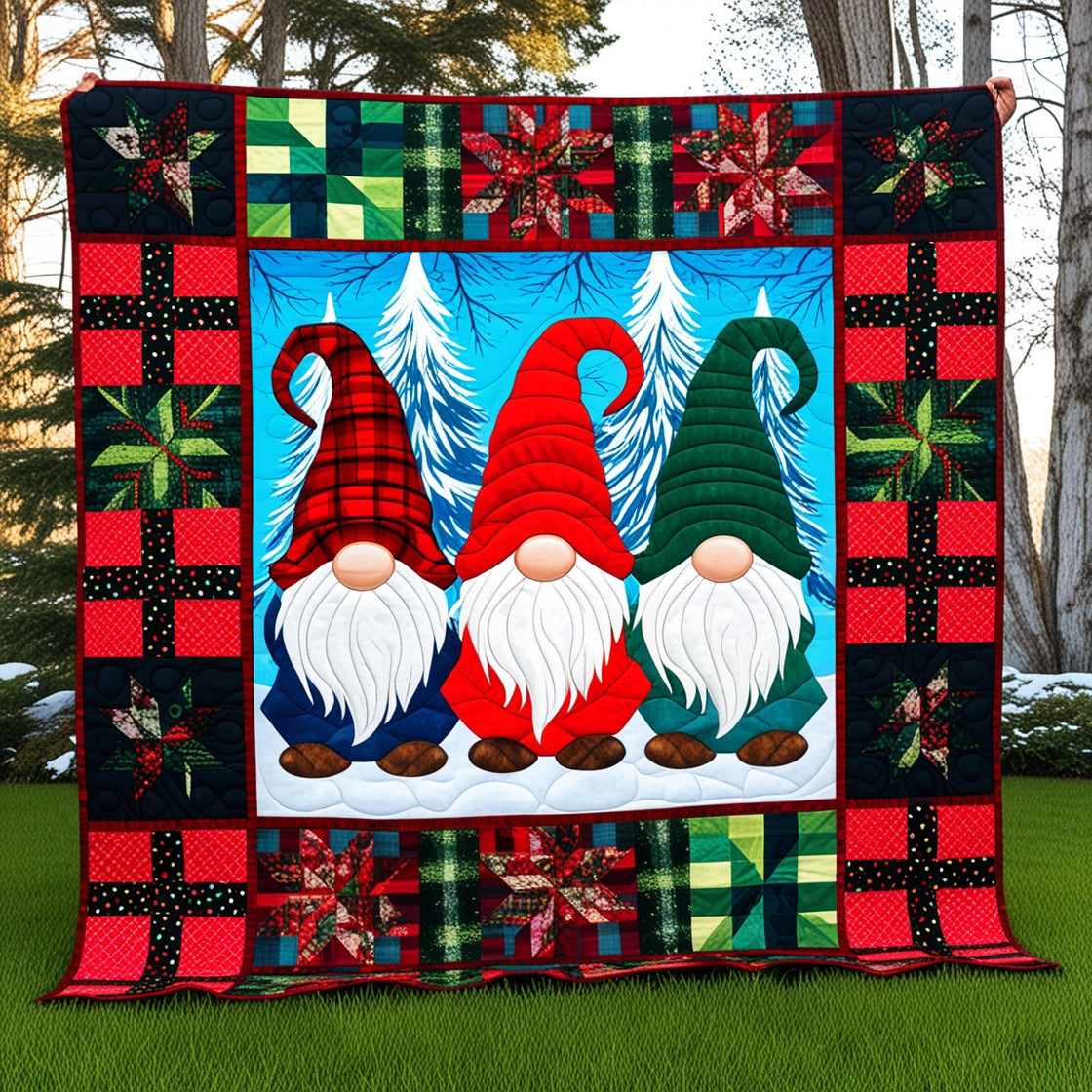 Christmas Gnome NTA151024273 Quilt Blanket