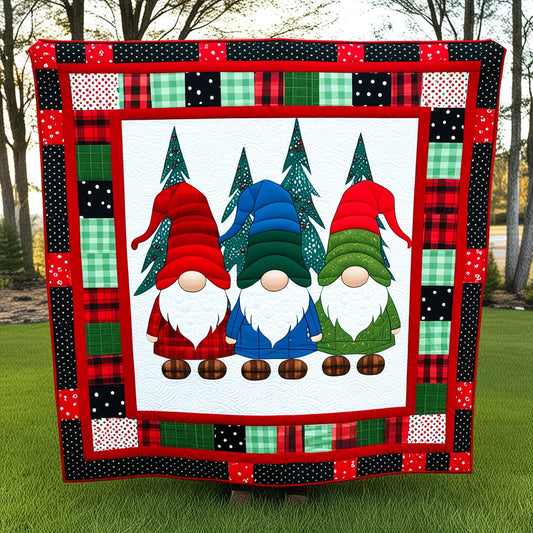 Christmas Gnome NTA151024275 Quilt Blanket