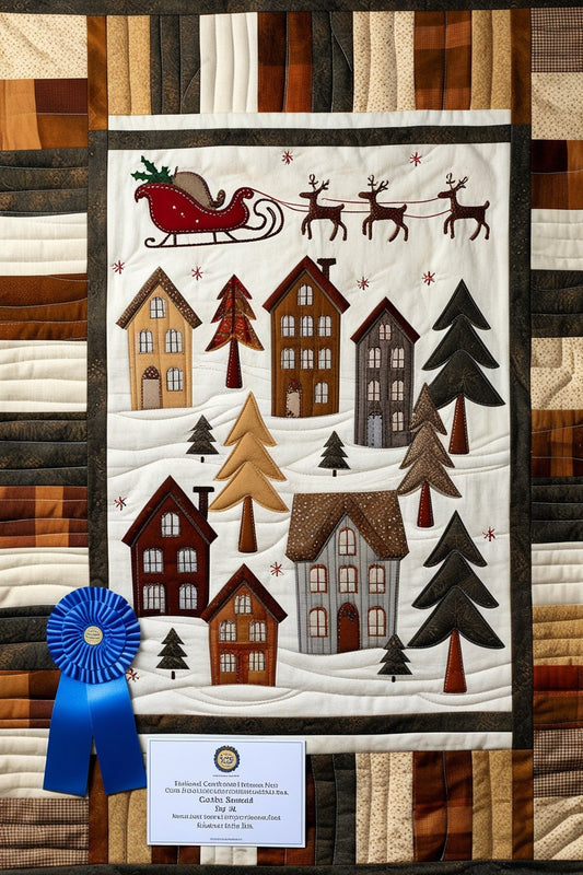 Christmas House NTA281024129 Quilt Blanket