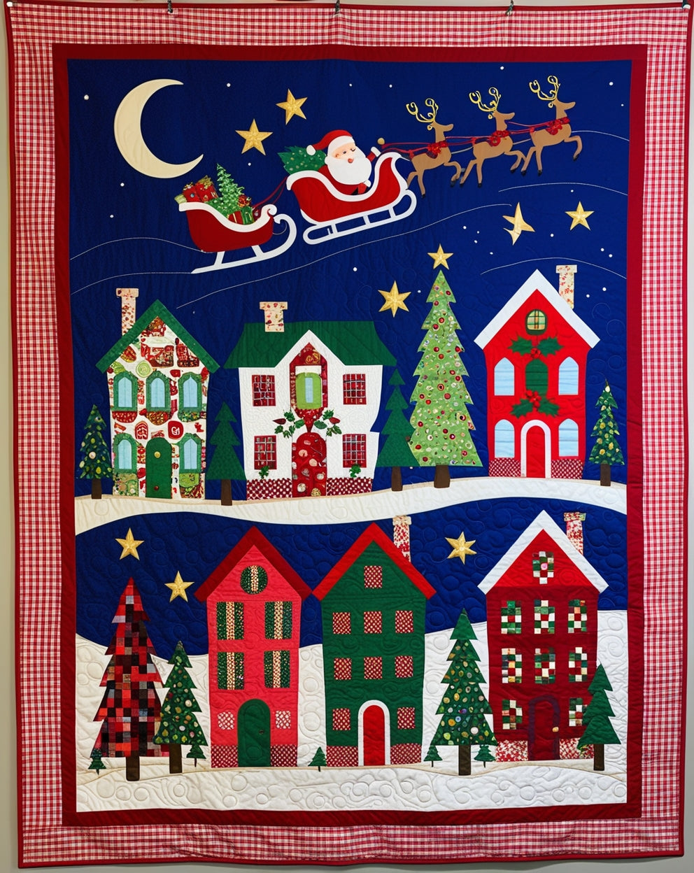 Christmas Night NTA281024152 Quilt Blanket