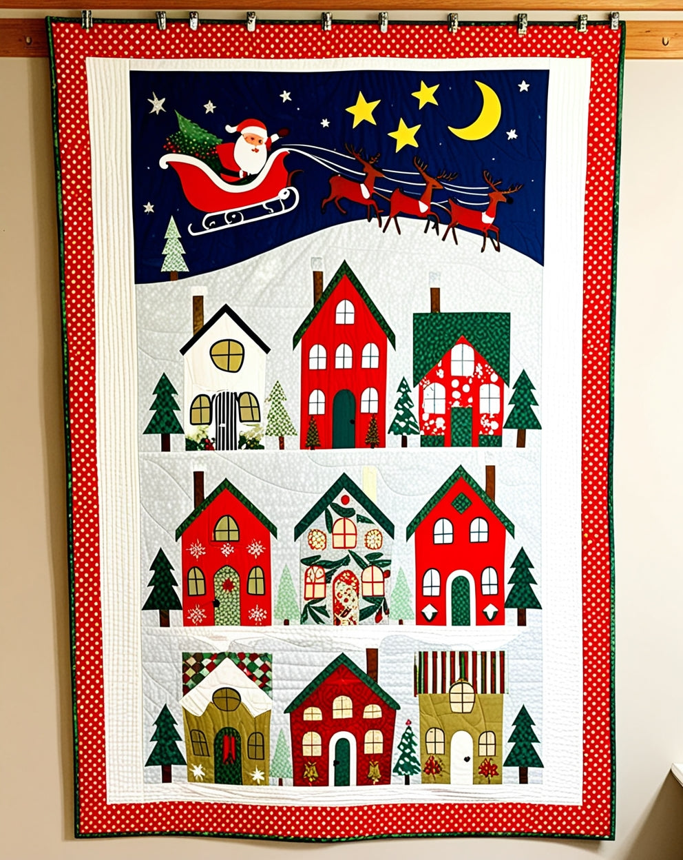 Christmas Night NTA281024153 Quilt Blanket