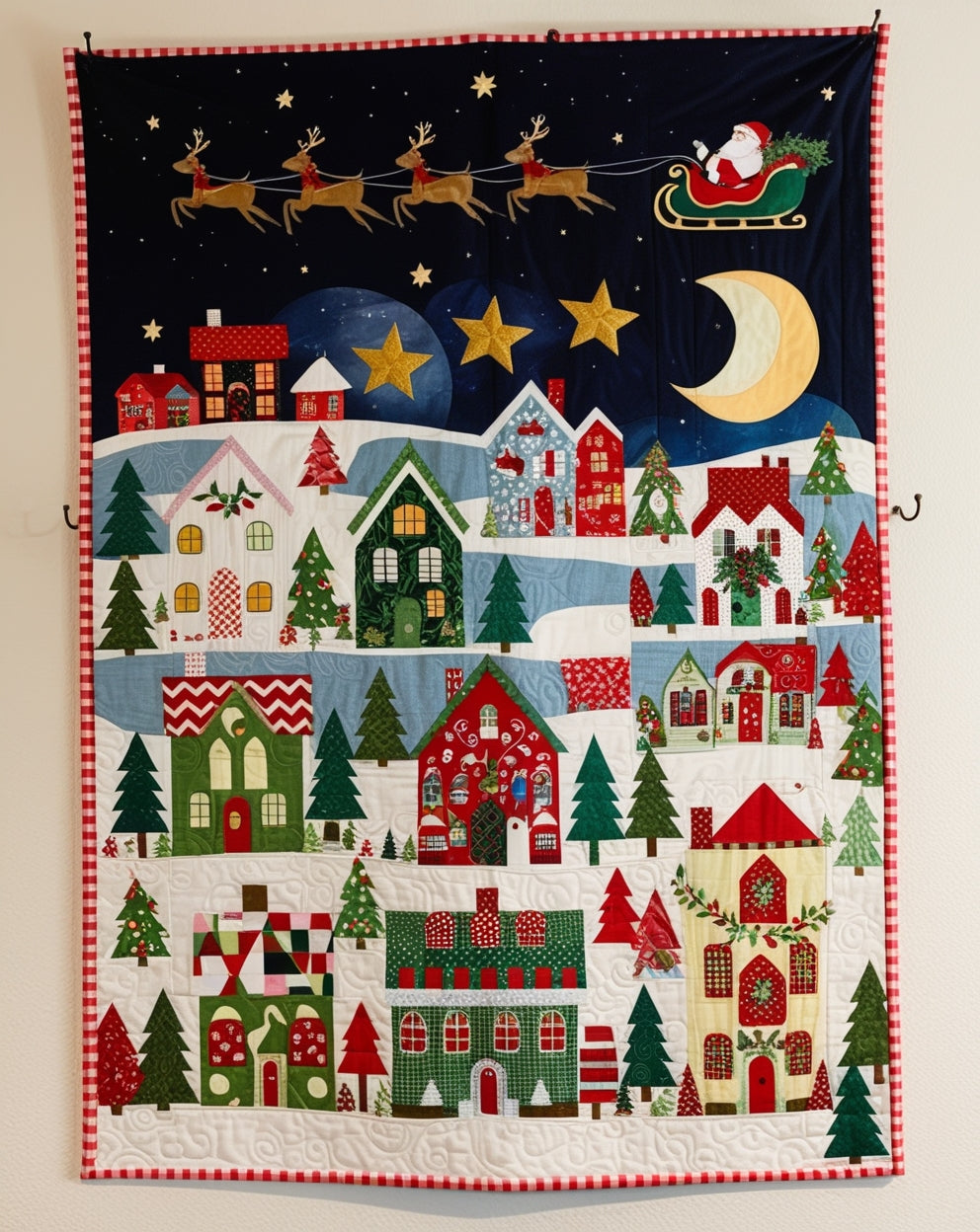 Christmas Night NTA281024159 Quilt Blanket